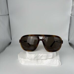 TOD’s TO011 Sunglasses - Mixed Material Mastery